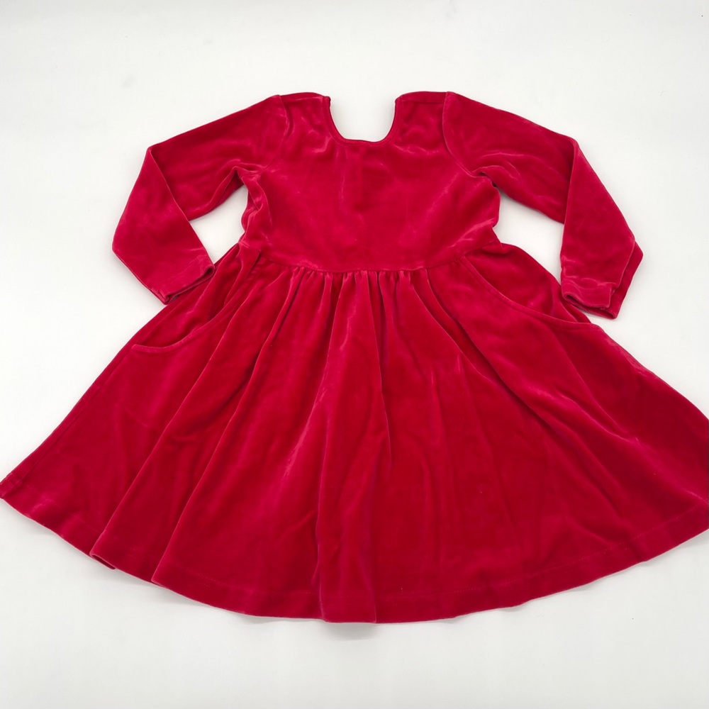Hanna Andersson Red Velvet Dress